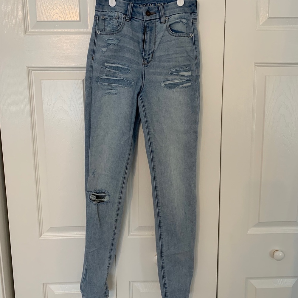 American eagle curvy super hi-rise jegging